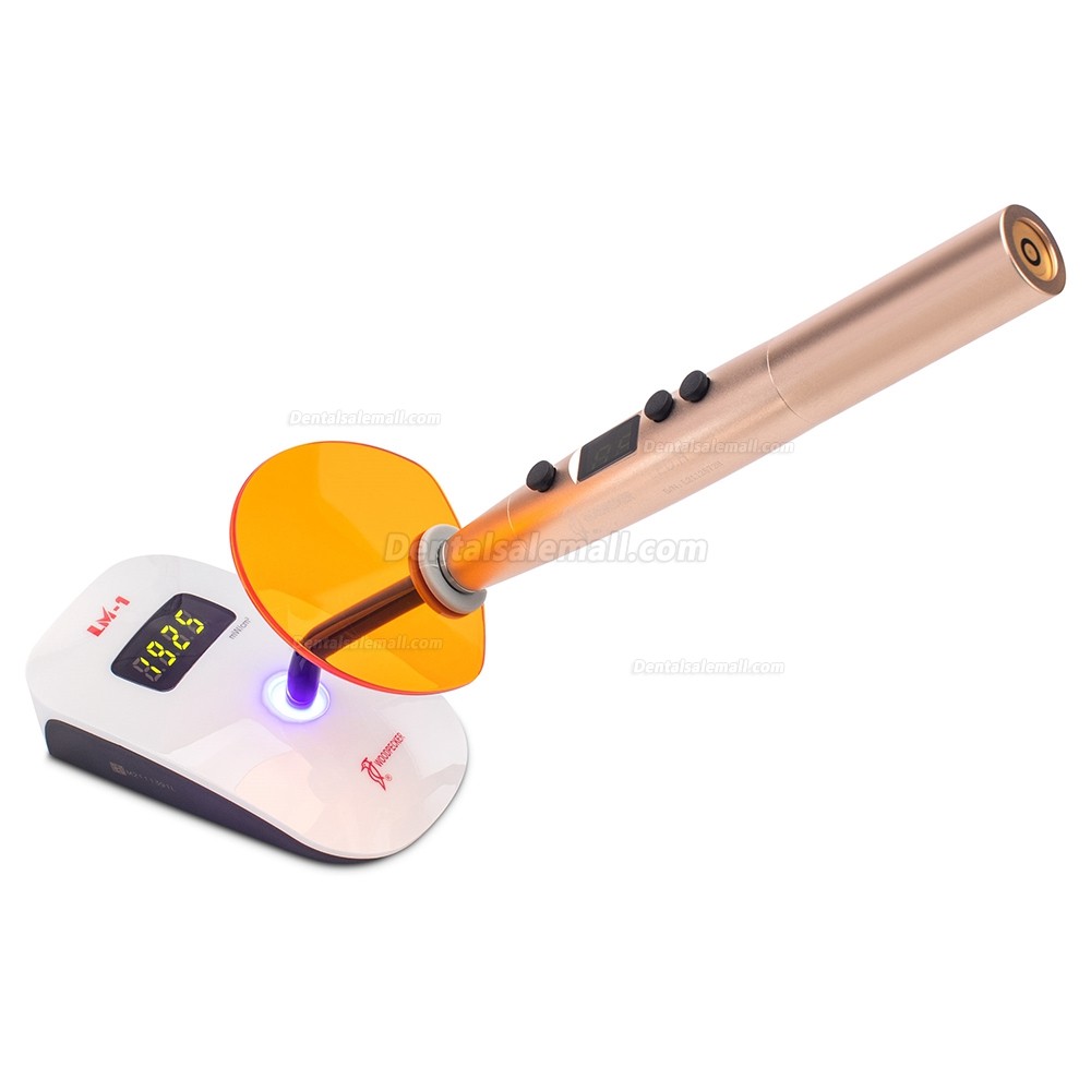 Woodpecker LED-H Cordless Dental LED Curing Light Ortho 3 Seconds for Curing Metal Shell